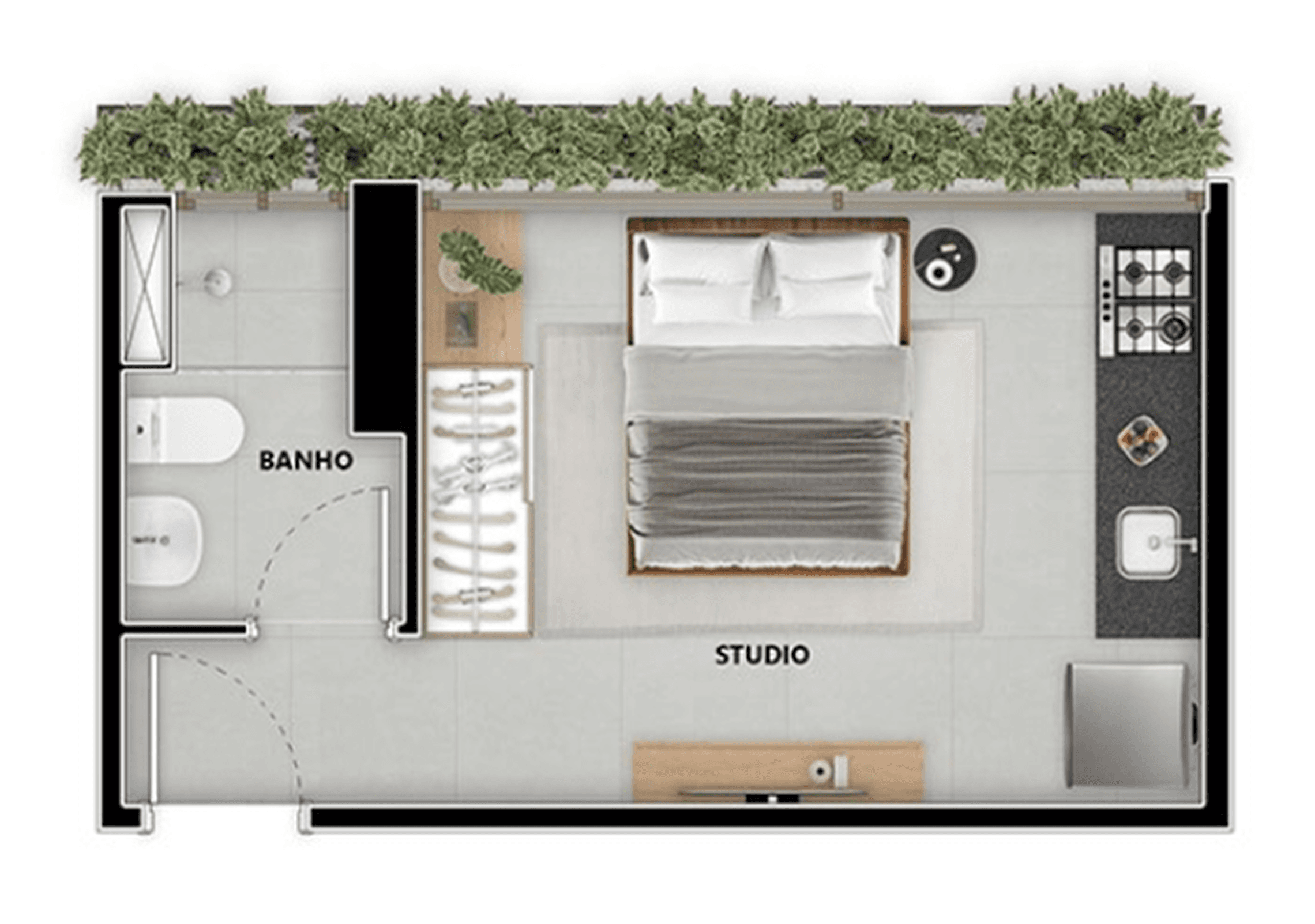 Planta 1 — Pintassilgo 336 - Residencial