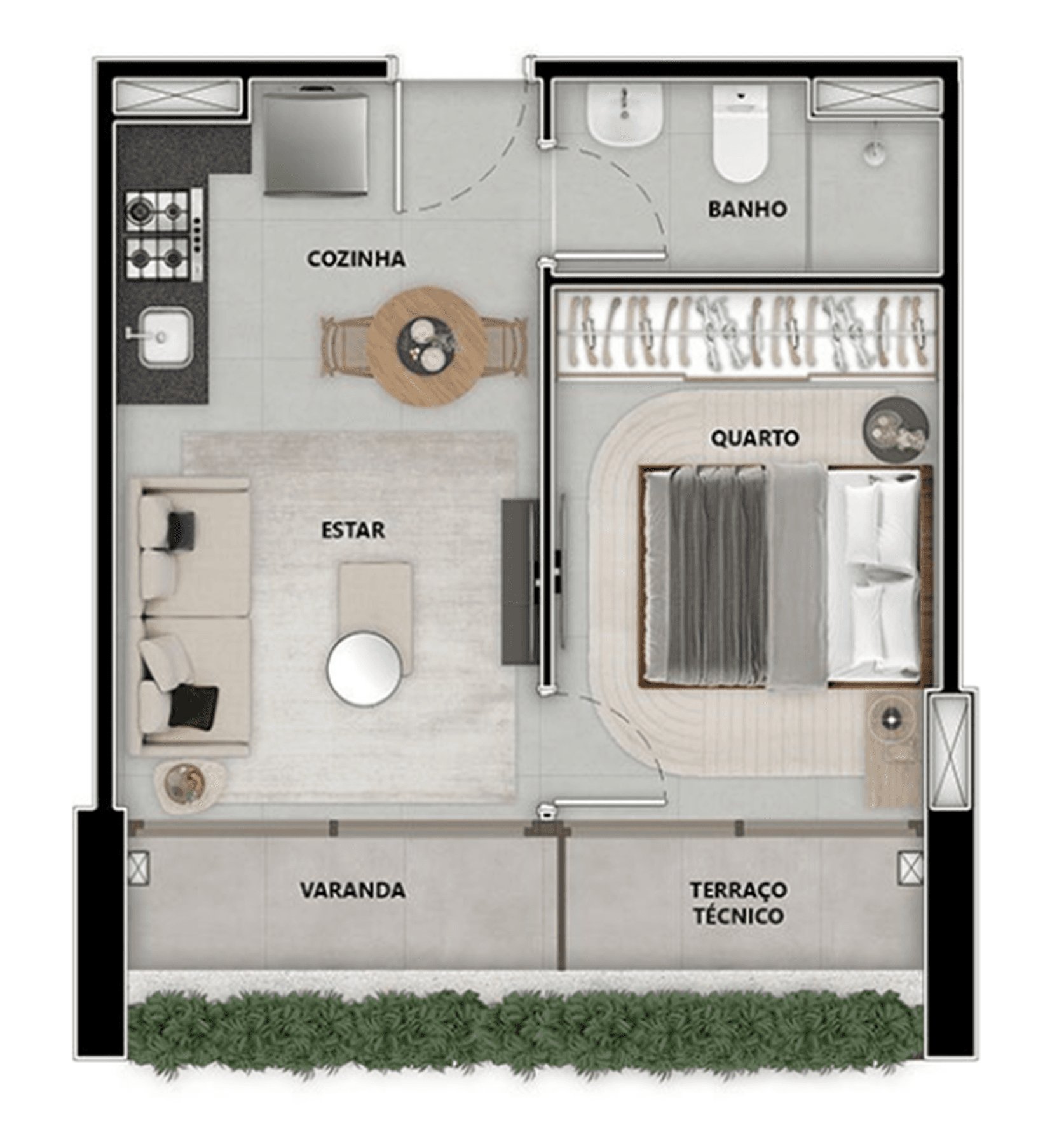 Planta 4 — Pintassilgo 336 - Residencial