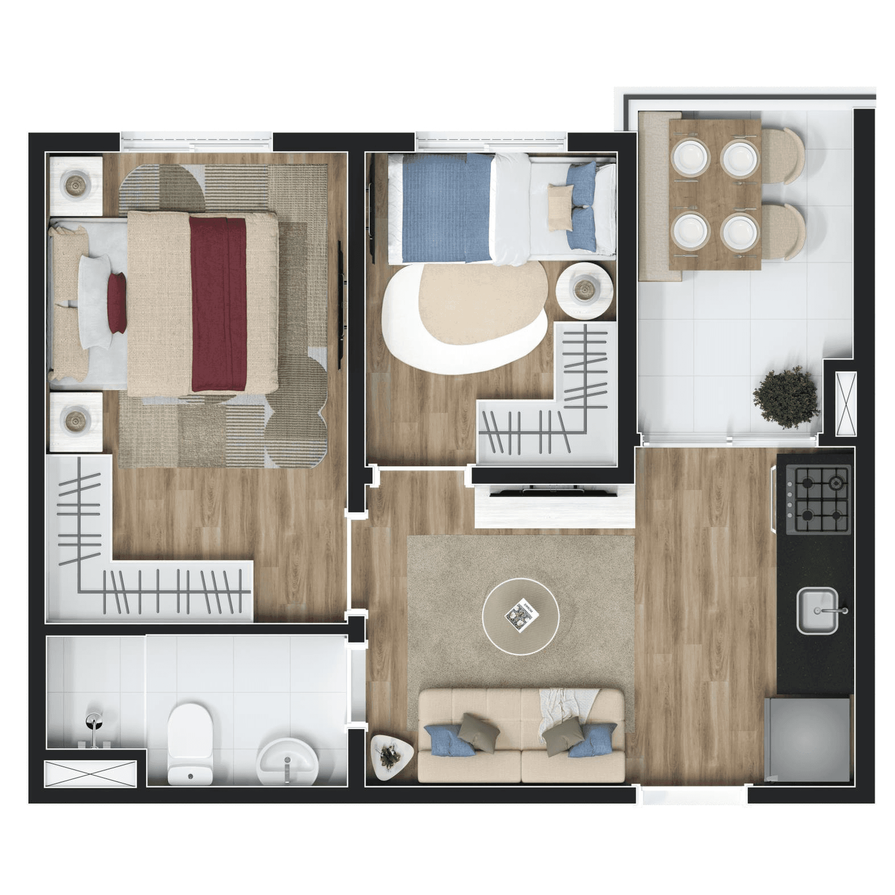 Planta 5 — Vinx Jurubatuba Home Resort - Fase 3