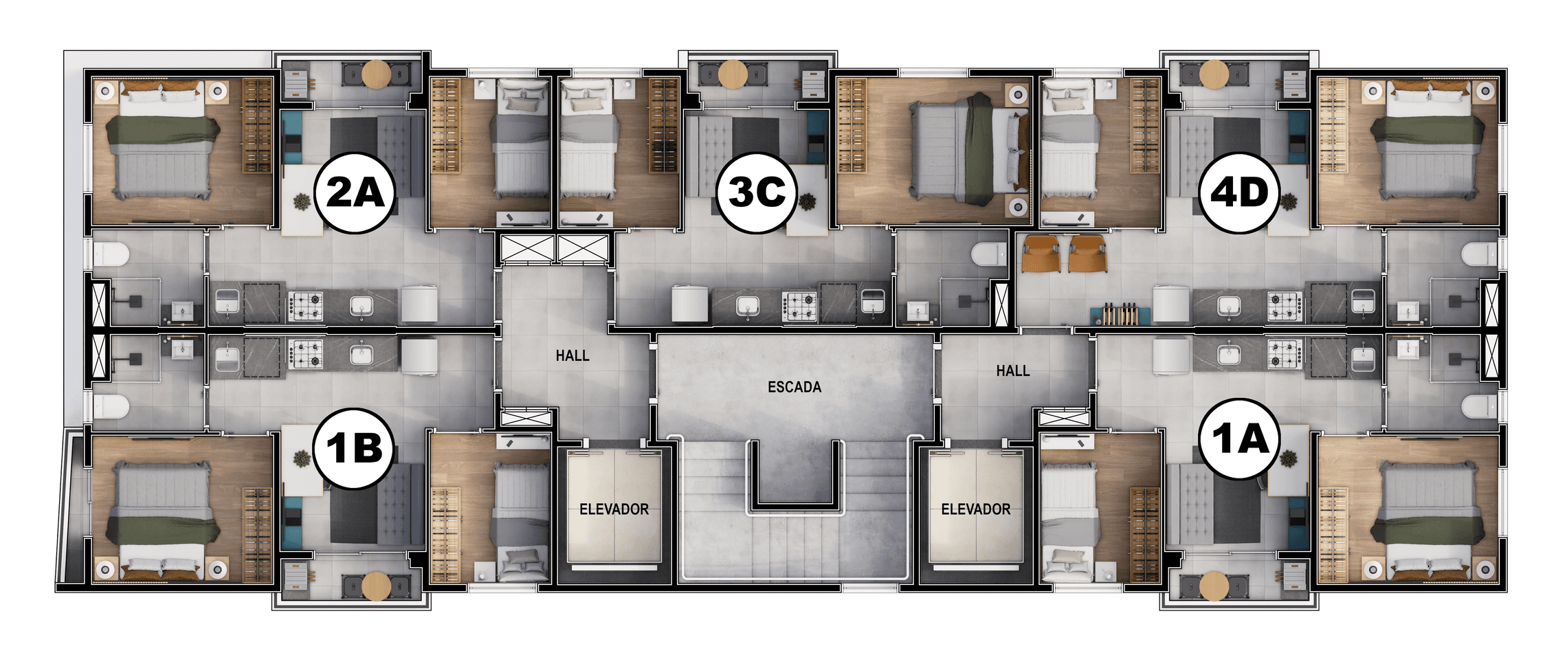 Planta 2 — Haus Alto do Ipiranga