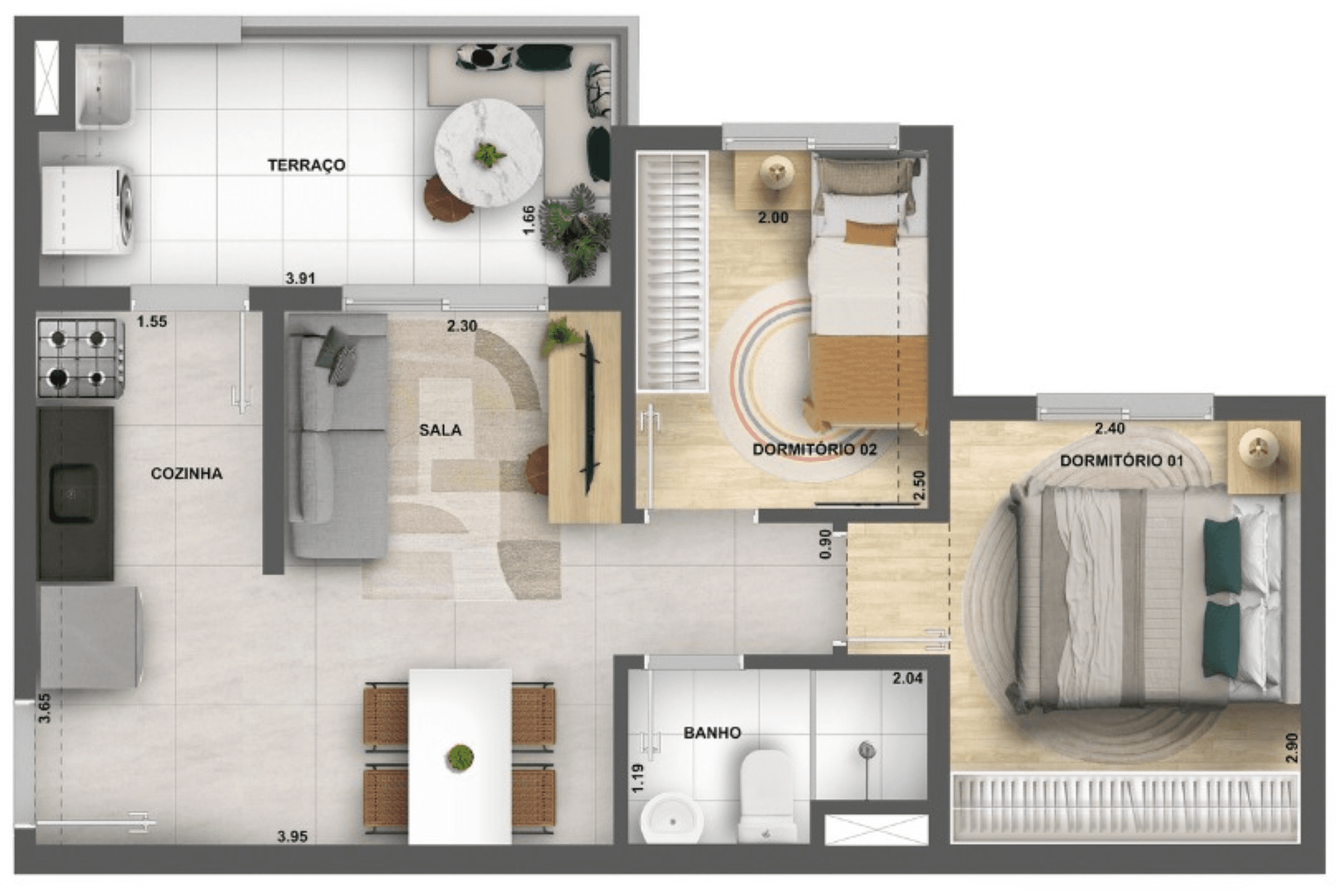 Planta 5 — Lyne Água Branca