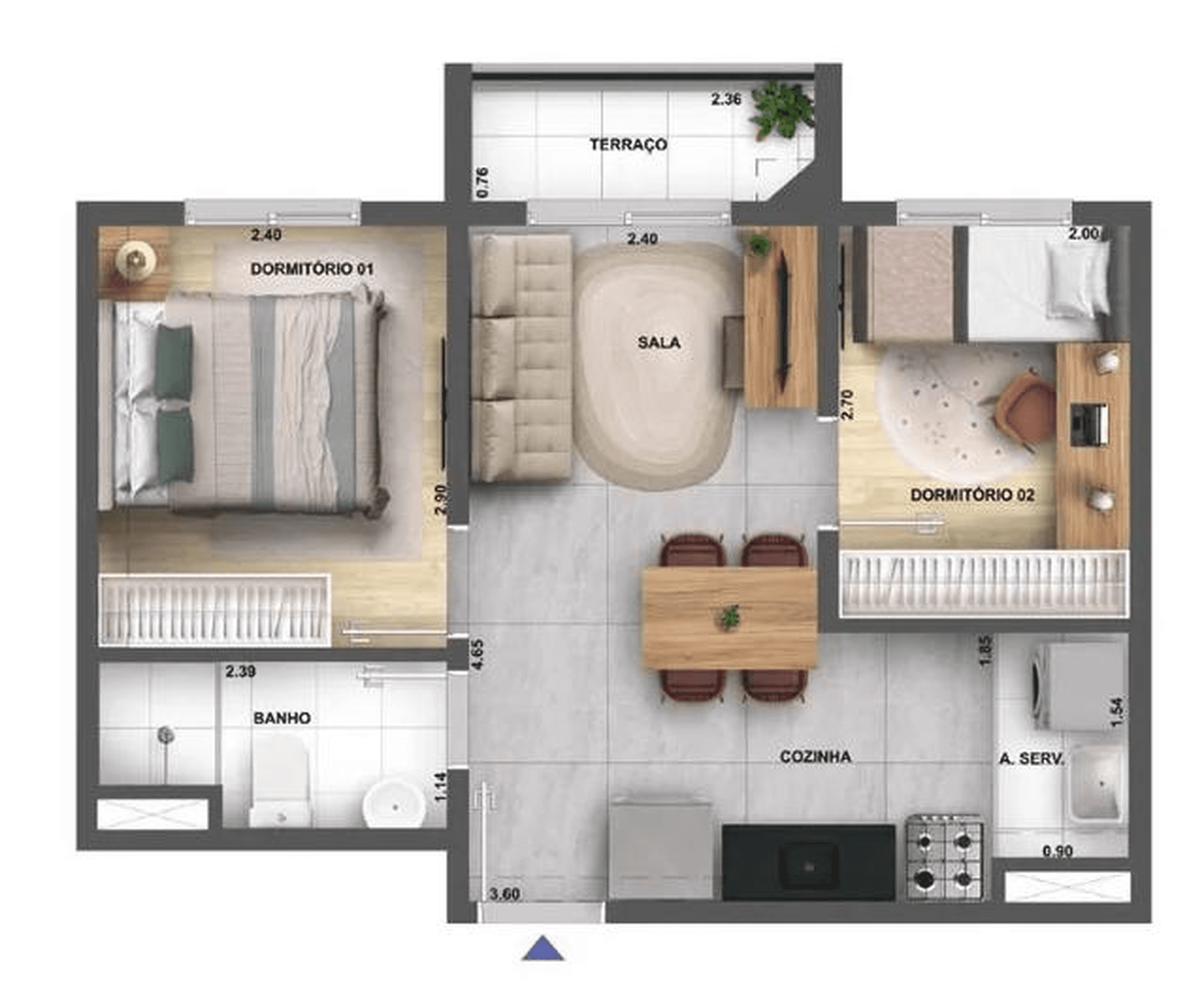 Planta 4 — Cidade Villa Lobos Tenor