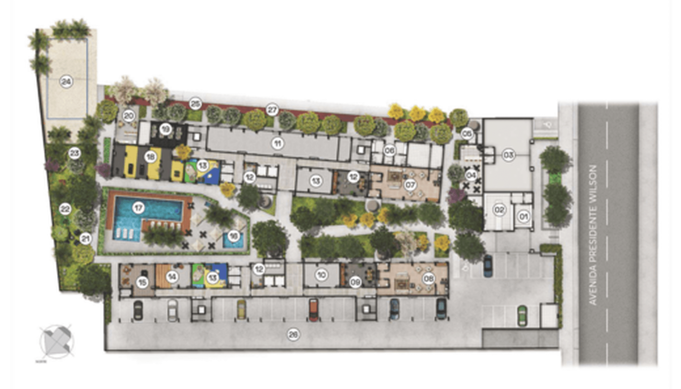 Planta 1 — Bosque Ipiranga - Residencial - Fase 3