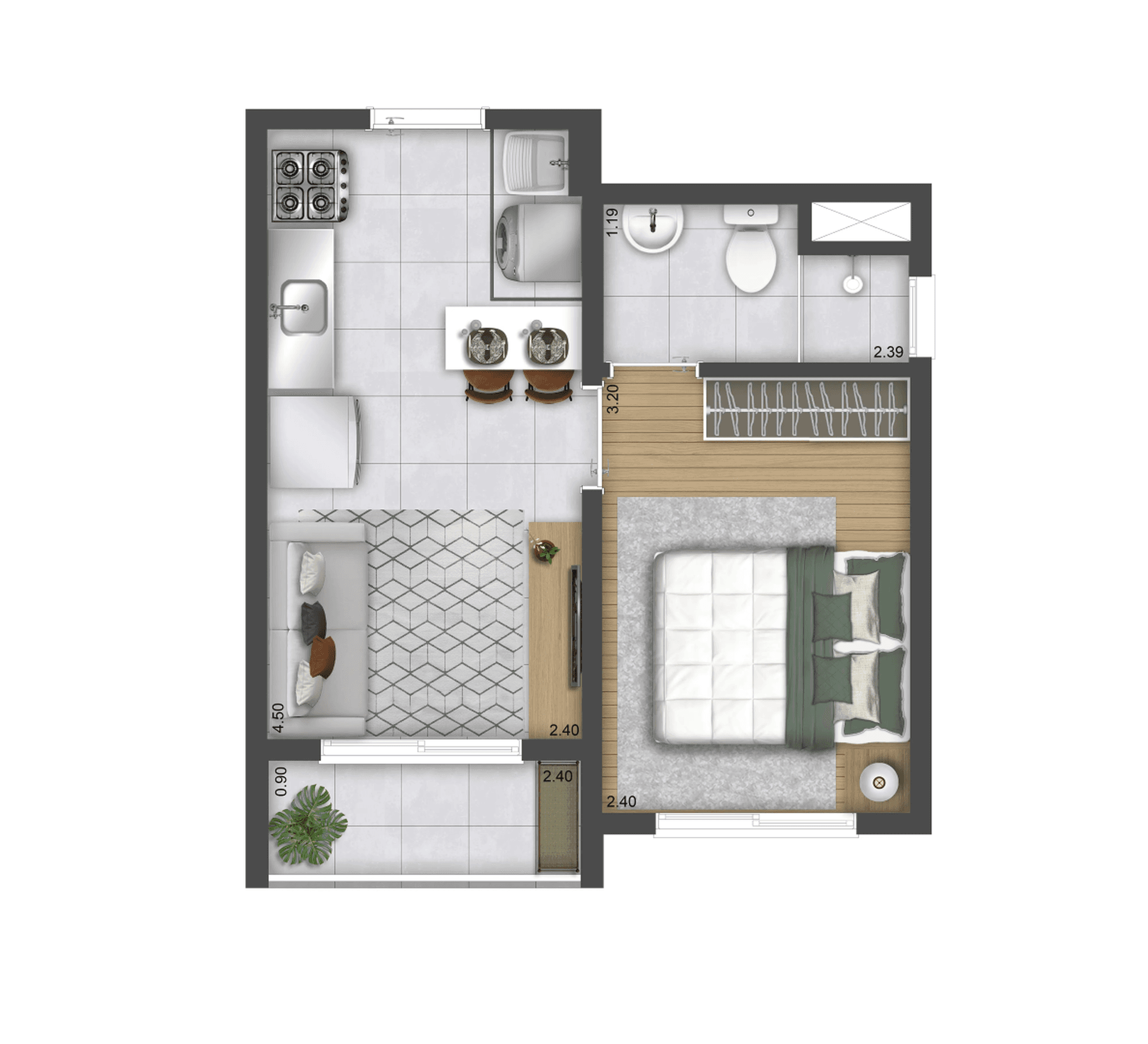 Planta 2 — Plano&Mais Butantã - Fase 1