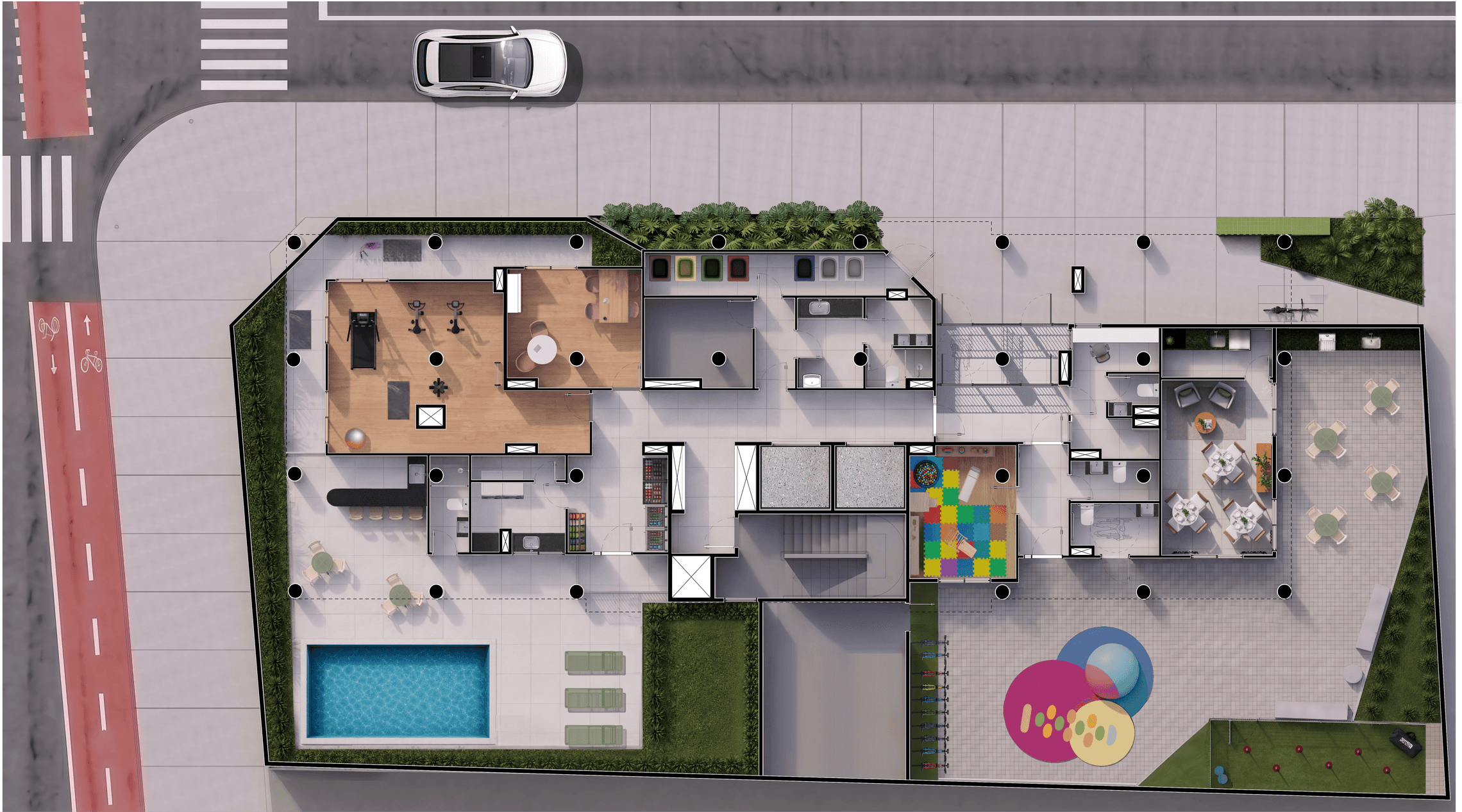 Planta 1 — Smarthome Santa Cecília