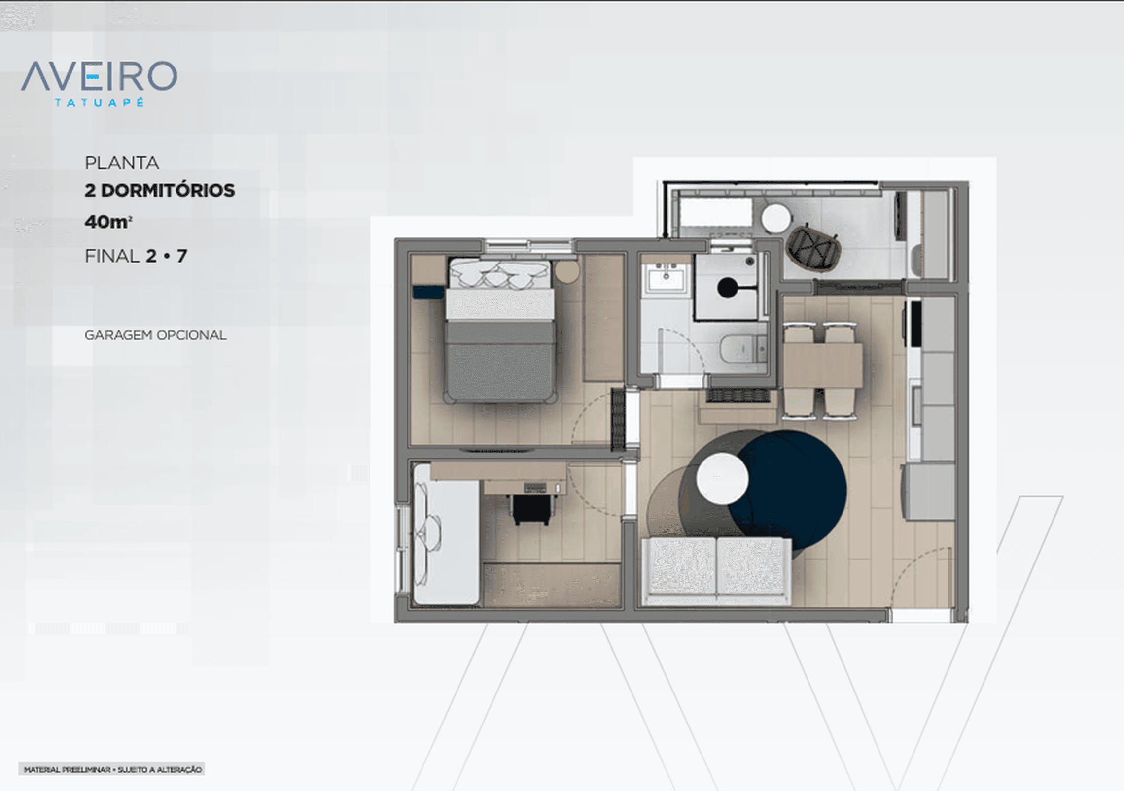 Planta 3 — Aveiro Tatuapé