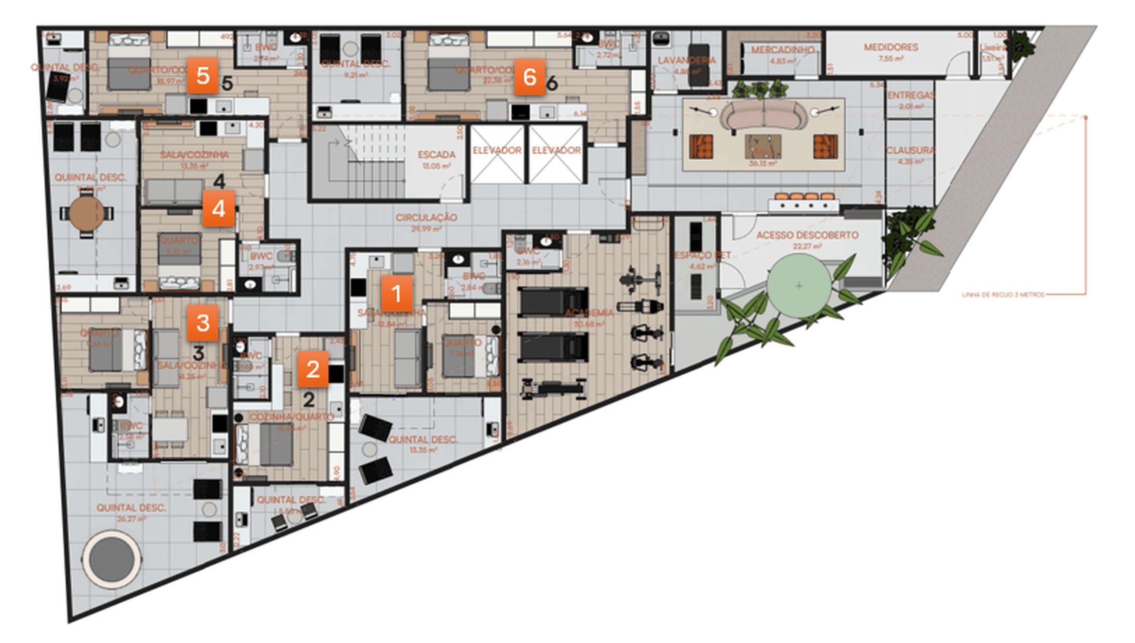 Planta 1 — Allgarve Tatuapé