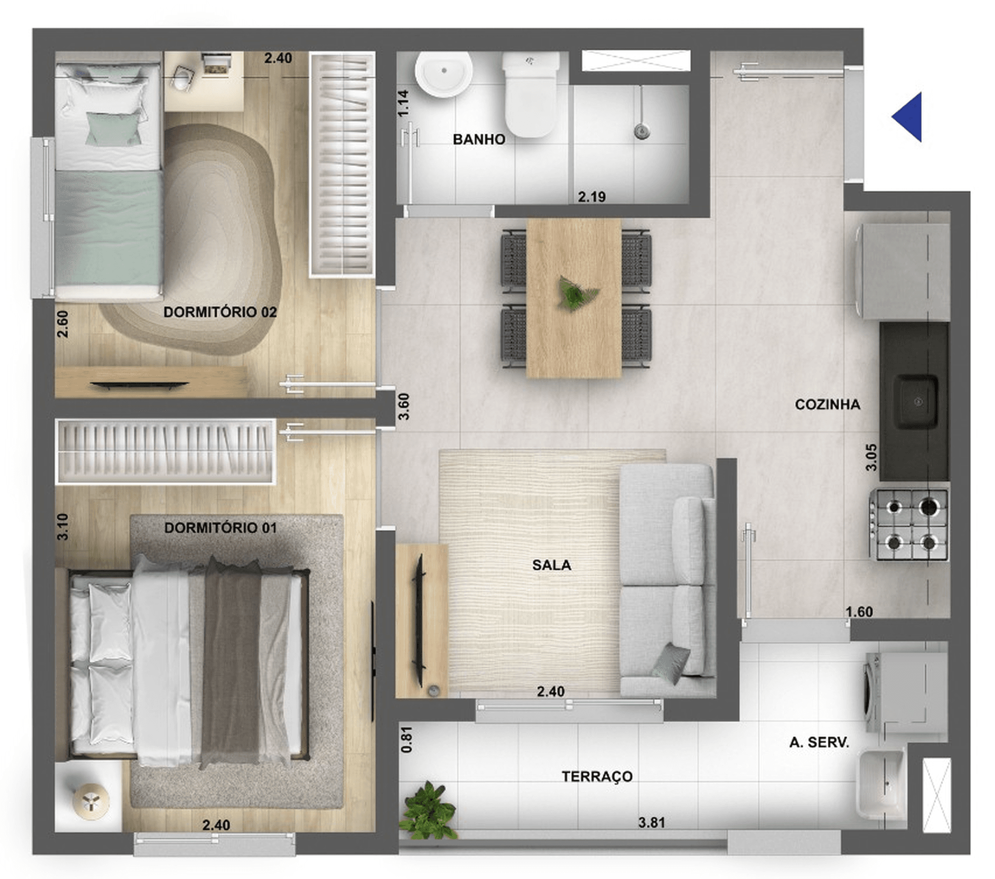 Planta 4 — Bosque da Barra