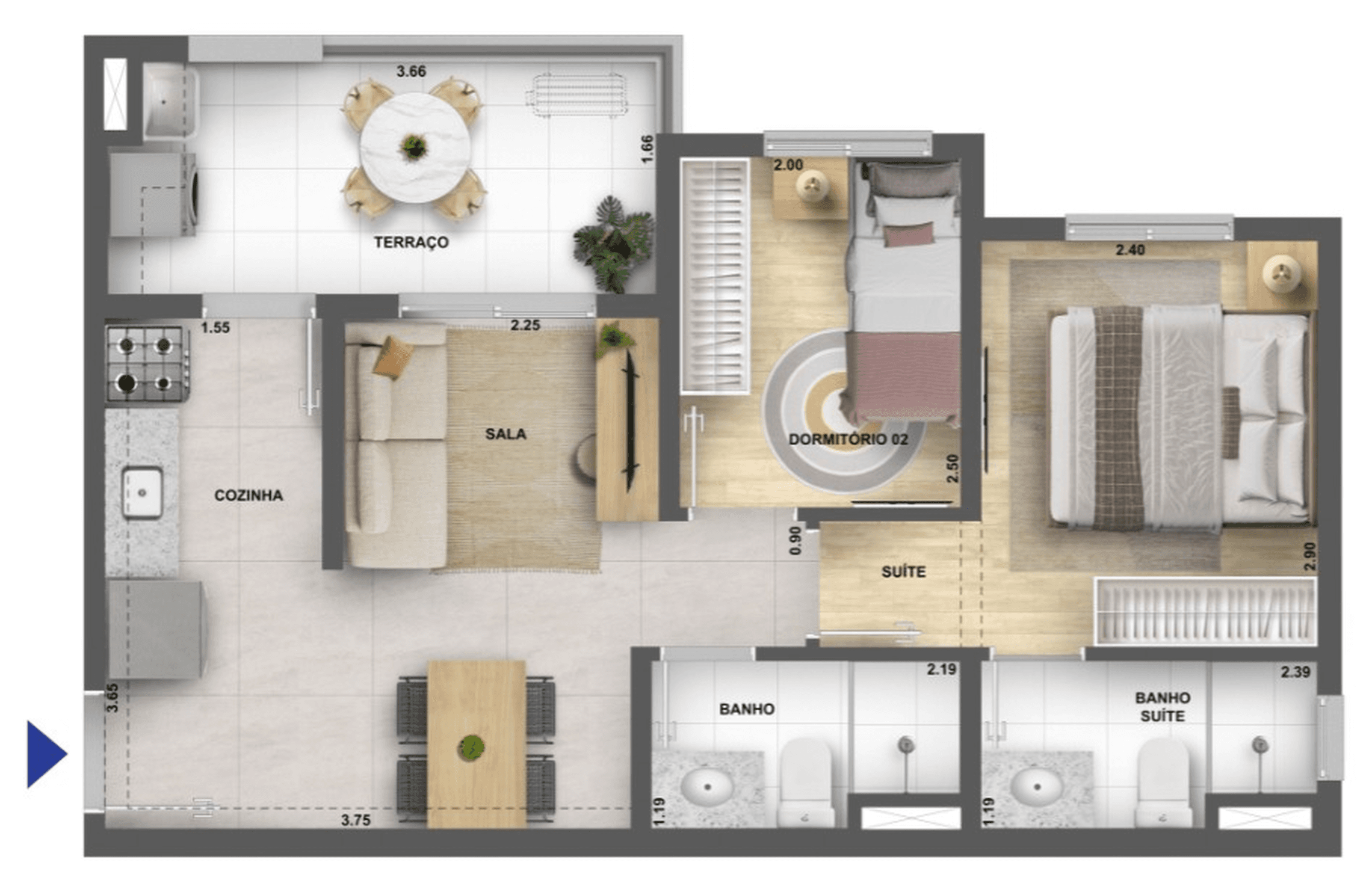 Planta 6 — Bosque da Barra
