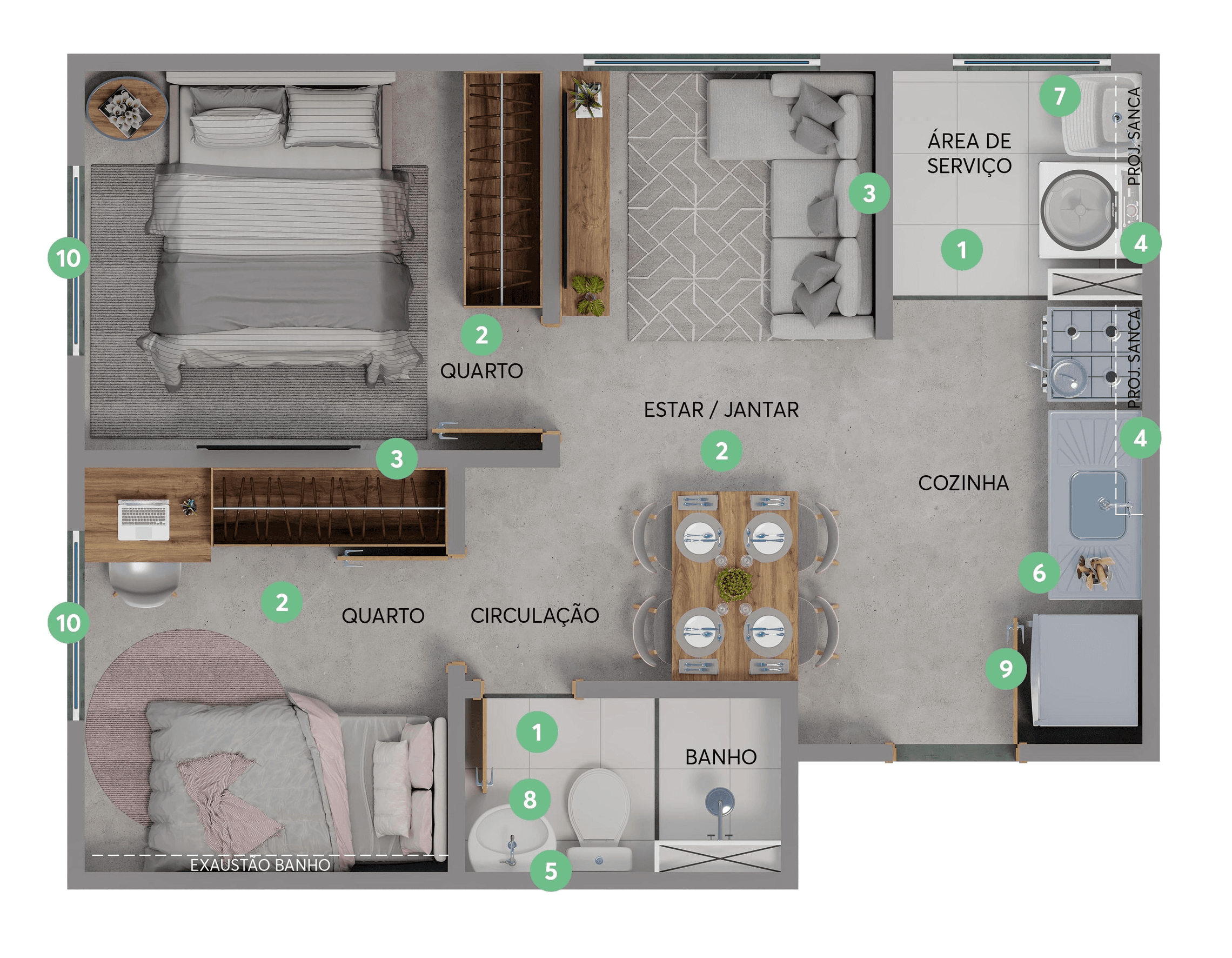 Planta 2 — San Miller - Fase 2