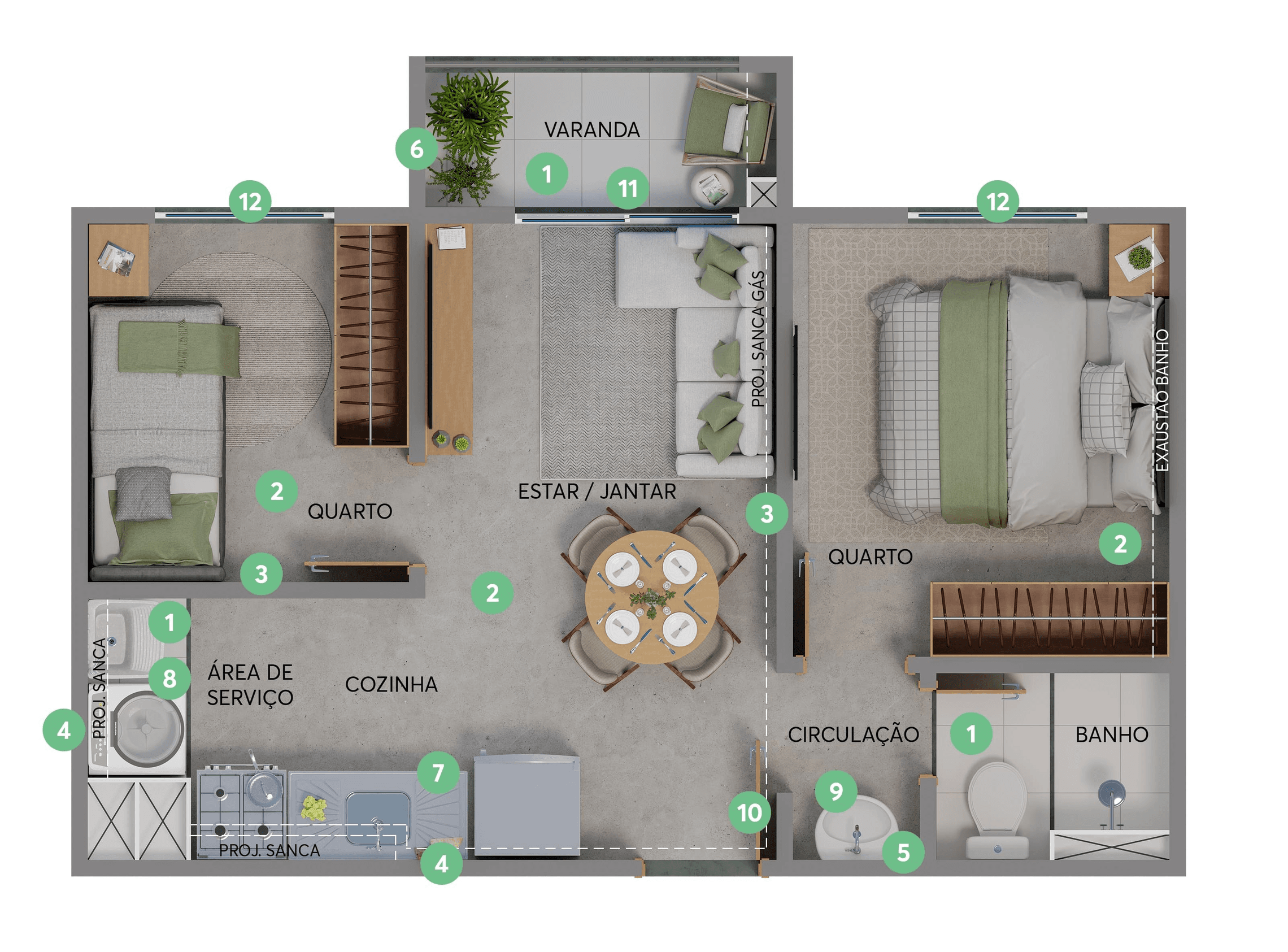 Planta 3 — San Miller - Fase 2