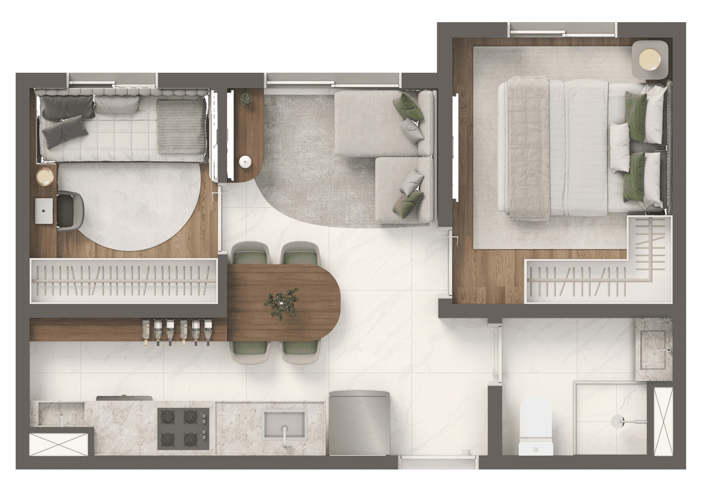 Planta 3 — Grand Vivaz Estação Tamanduateí 3