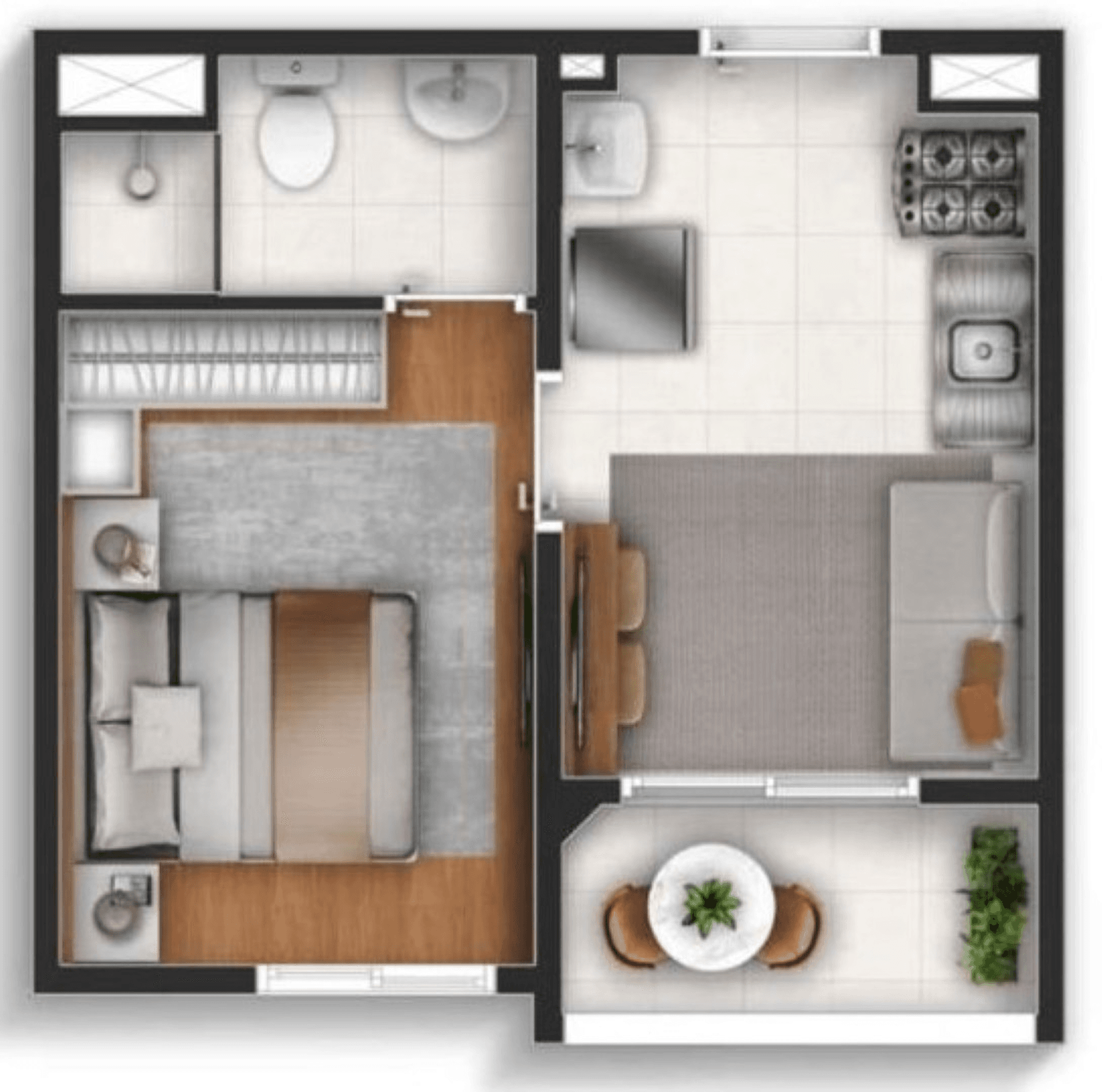 Planta 3 — Well Perdizes - Residencial