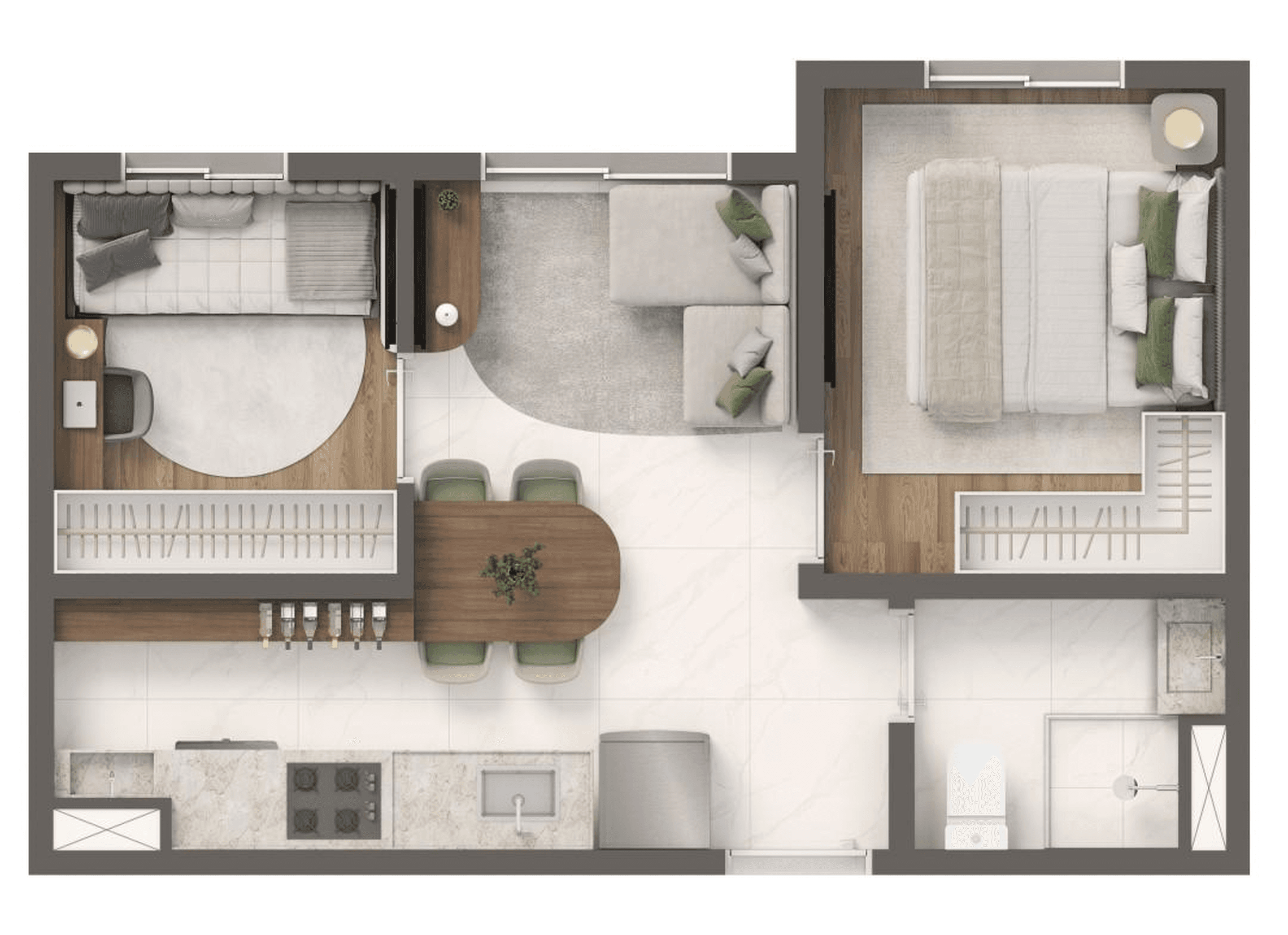 Planta 6 — Vivaz Estação Santo Amaro