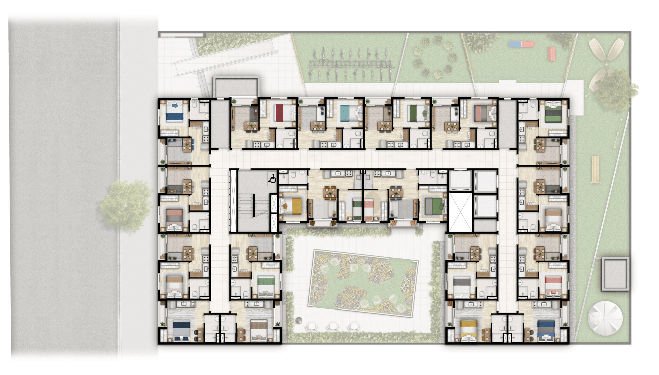 Planta 1 — Bem Viver Praça Fortunato