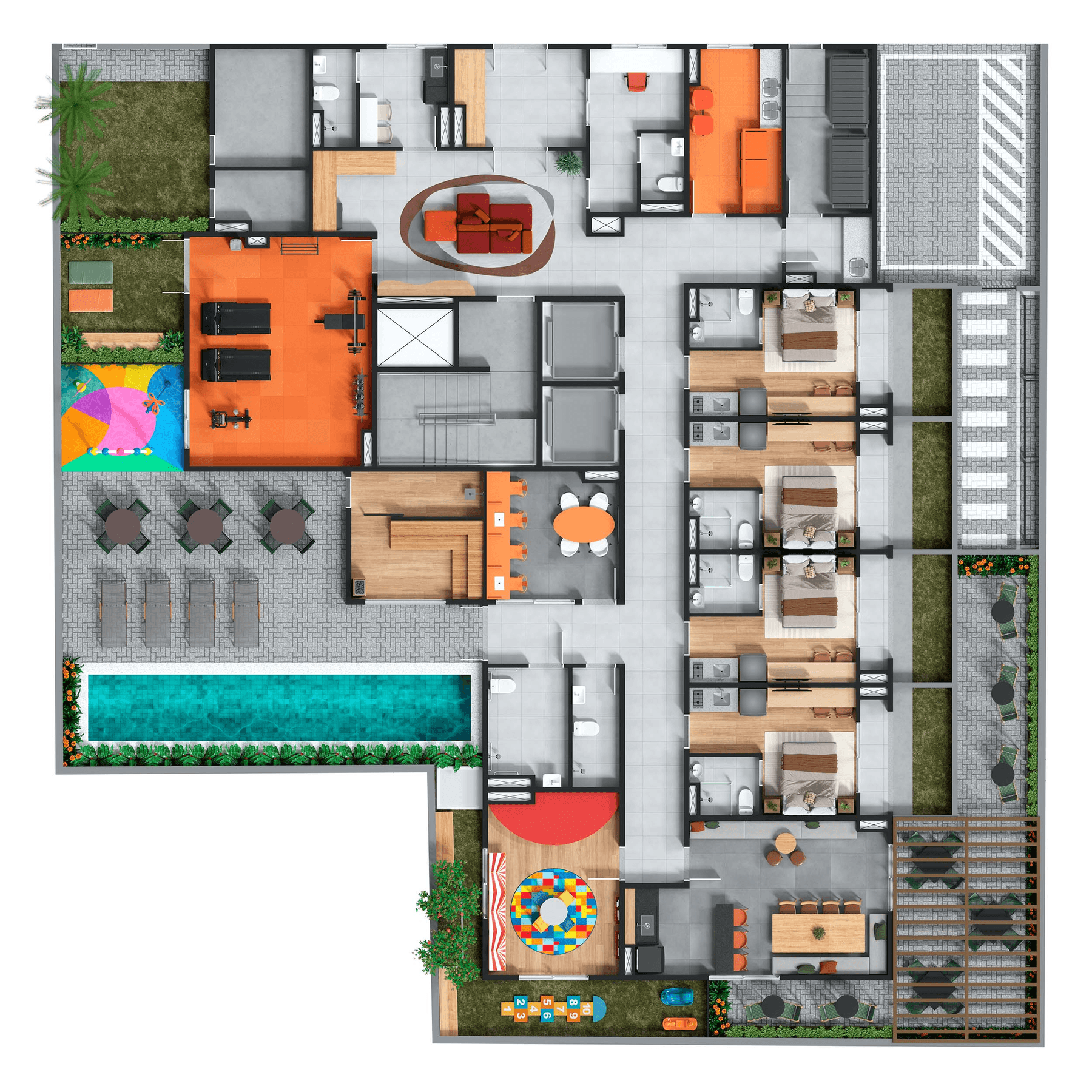 Planta 1 — Maskan Perdizes - NR