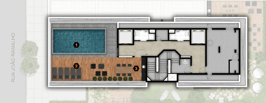 Planta 3 — W Be Perdizes